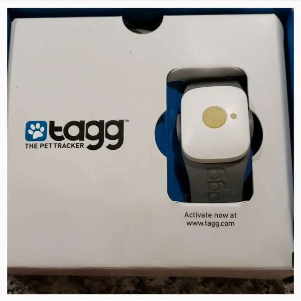 Tagged pet tracker (gps)